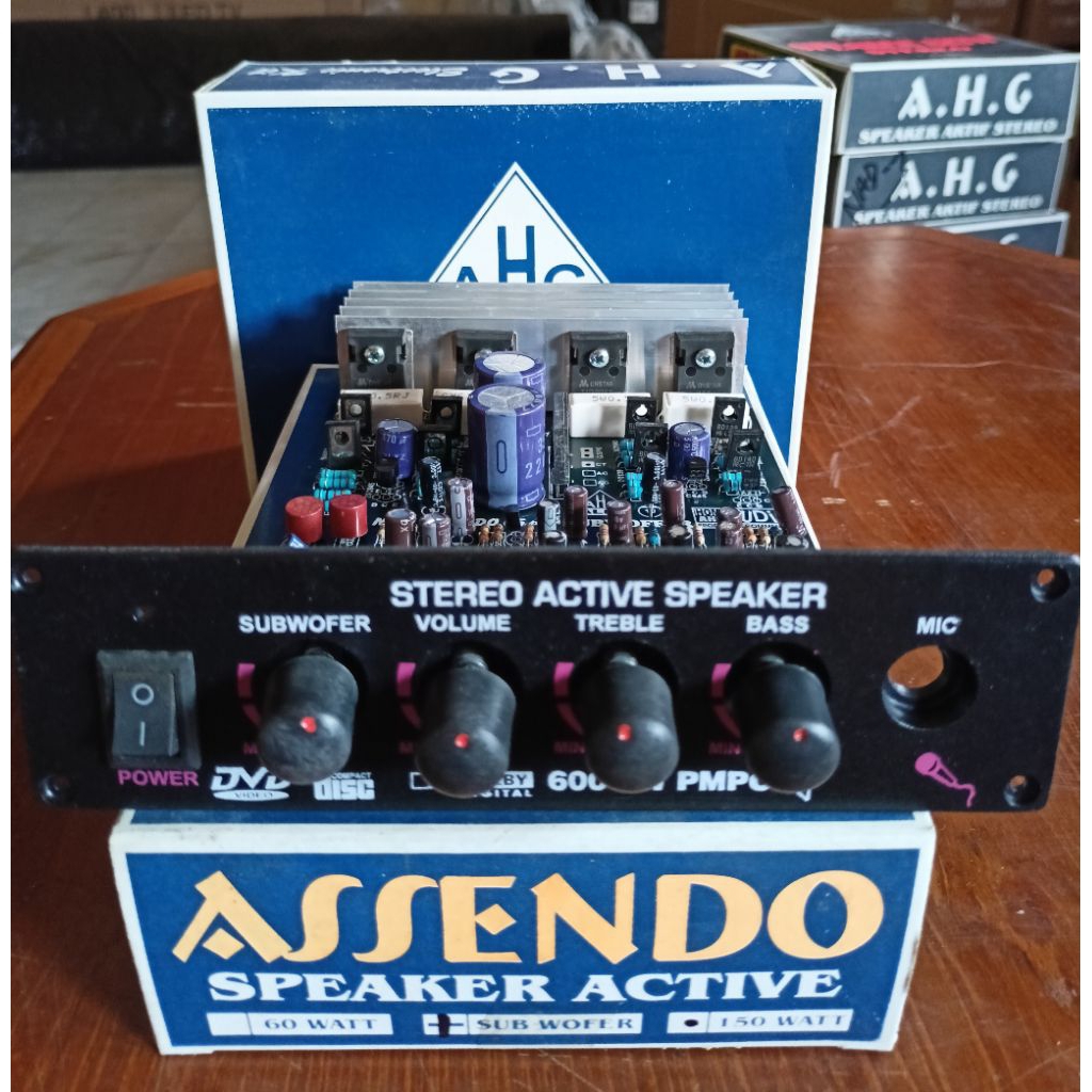 Speaker Aktiv ASSENDO AHG Alfa Subwoofer 150W