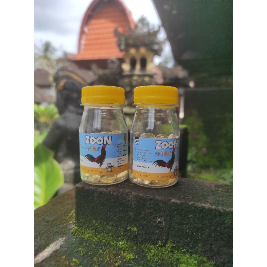 Fis Oil (Minyak ikan untuk ayam aduan)