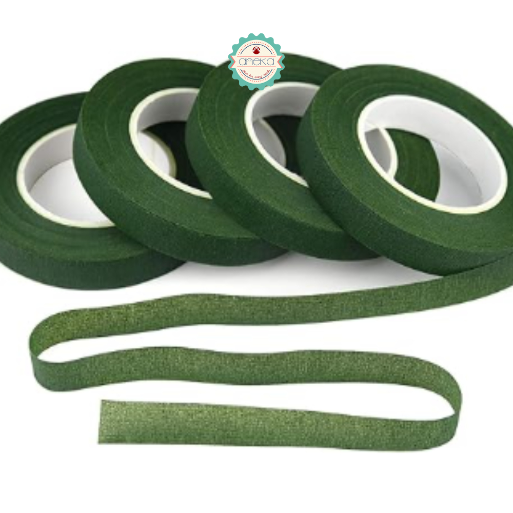 

ANEKA - [20 Yard] Floral Flower Tape / Selotip Bunga / Daun