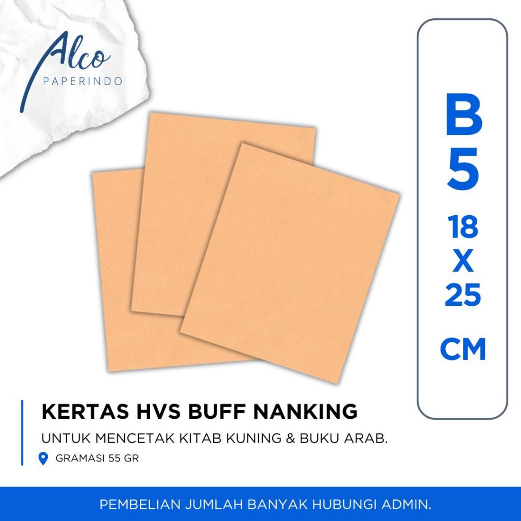 

Kertas Nanking B5 18x25 cm isi 500 lbr