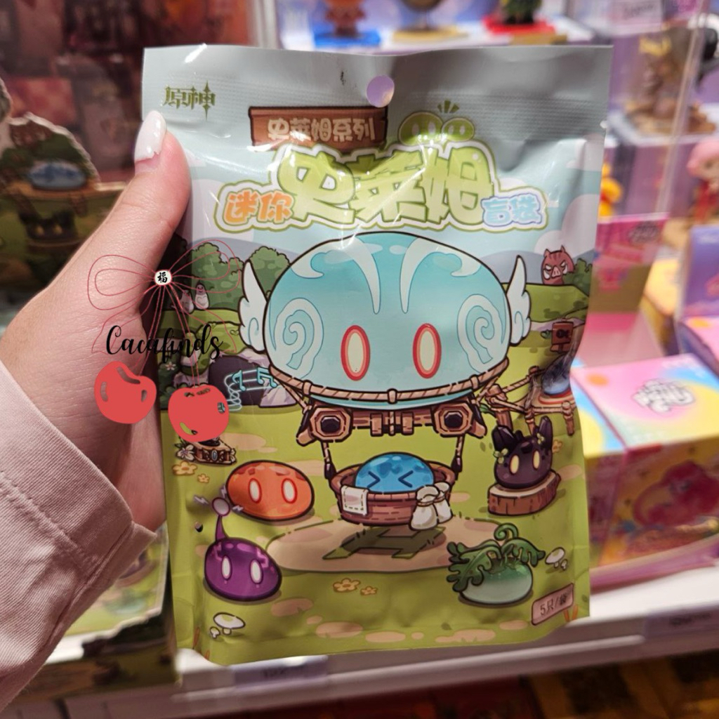 MINISO x Mihoyo‼️Blind Pack Genshin Impact Monster Slime Mini Figure (1 Pack Random)