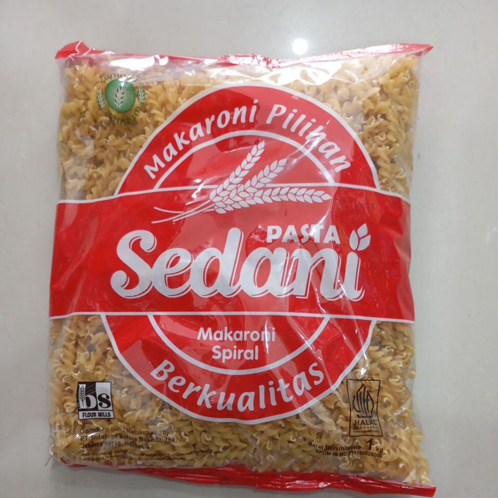 

Sedani makaroni spiral 1kg