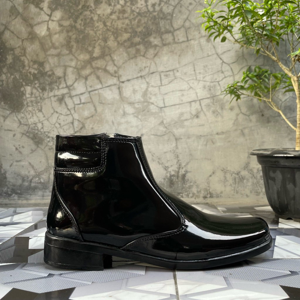 Murah Sepatu Pantofel Wanita Sepatu Ankle Boots Sepatu Pantofel Kerja Wanita Pdh Polwan Sepatu