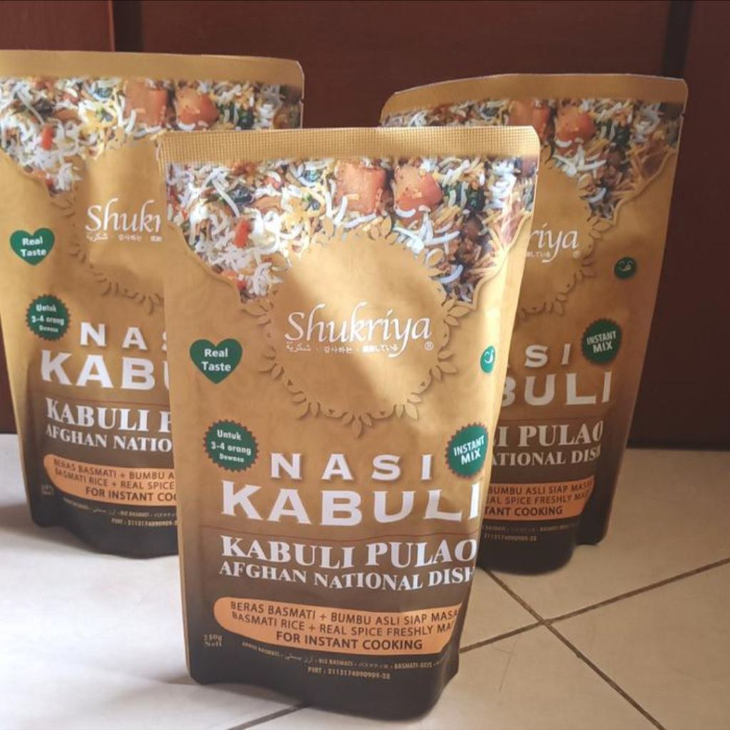 

Shukriya Nasi Kebuli / Shukriya Nasi Biryani / Beras Basmati + Bumbu