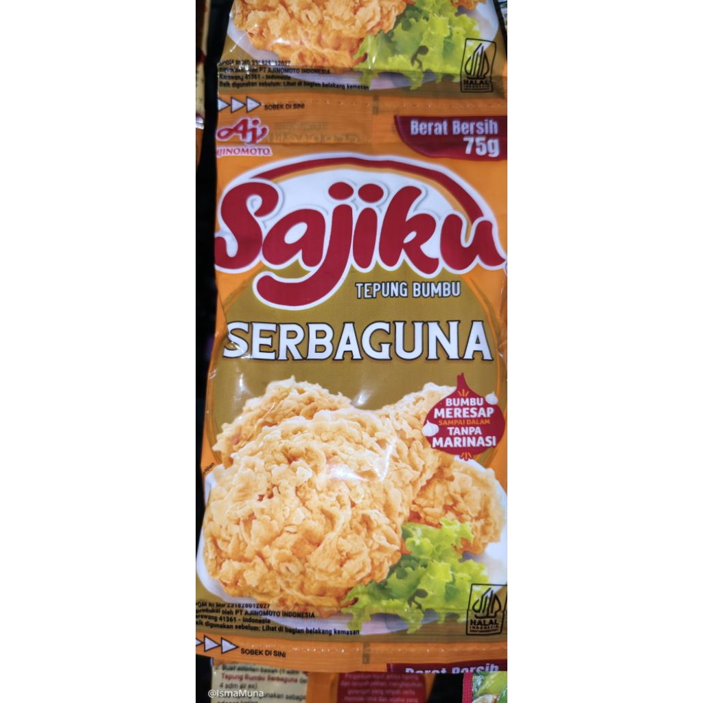 

Tepung Sajiku Serbaguna 75 gram