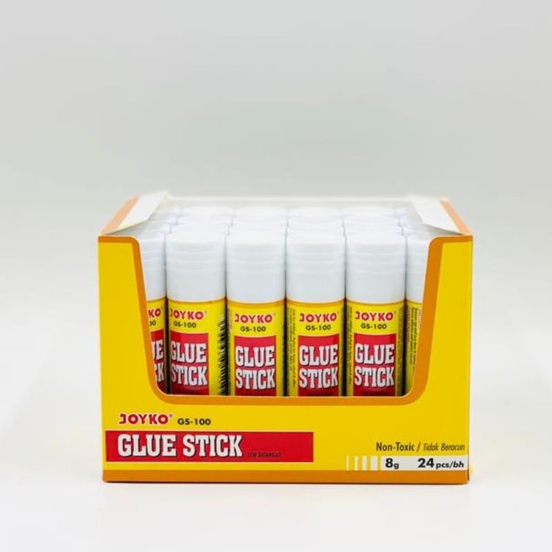 

Lem Glue Stick Joyko GS-100 8 gram Grosir Pack isi 24 Pcs