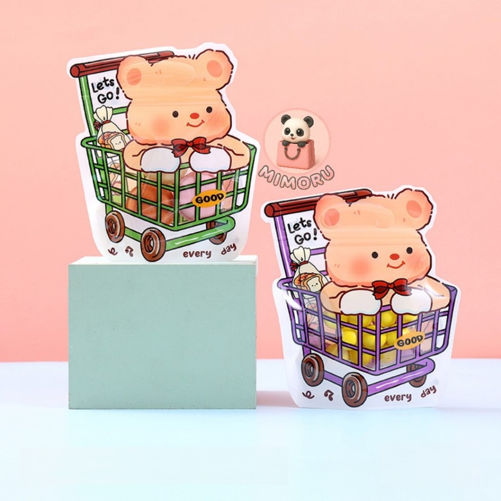 

Plastik Ziplock Goodie Bag Seal Klip Hamper Ulang Tahun Birthday Bingkisan Souvenir Hadiah Packaging Snack Cookie Candy Permen