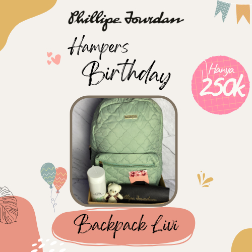 

Phillipe Jourdan Kado Ulang Tahun Wanita Backpack Livi (Green)