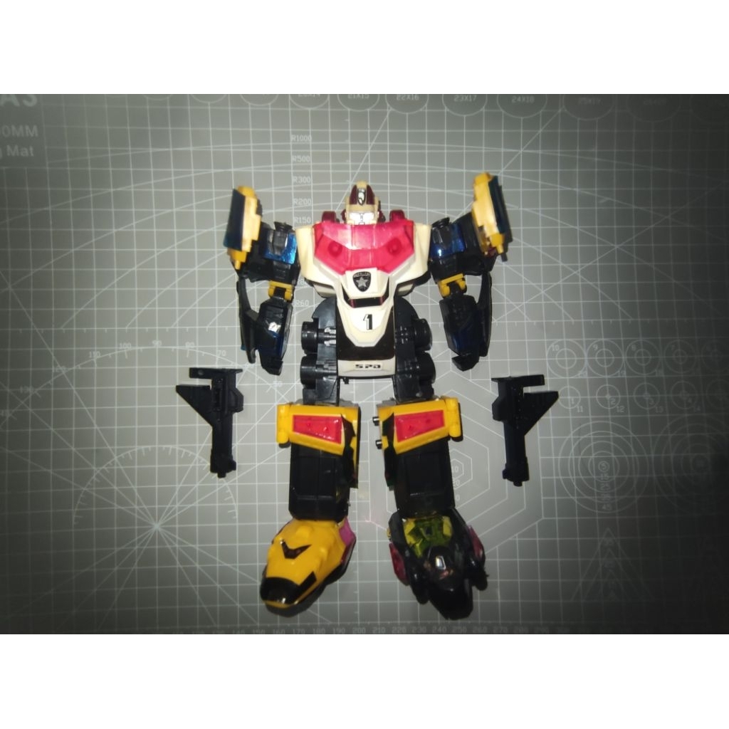 Dx megazord power rangers spd dekaranger dekawing non original bandai