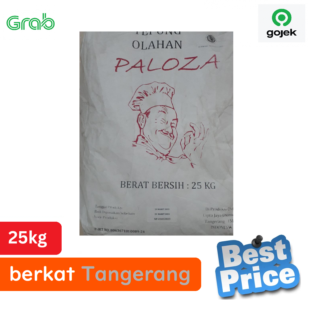 

Paloza Putih Tepung Olahan Susu 25kg