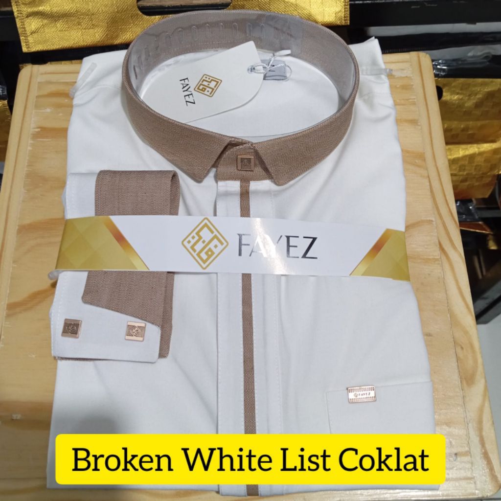 Jubah Fayez Lengan Panjang Katun Model Hisyam A