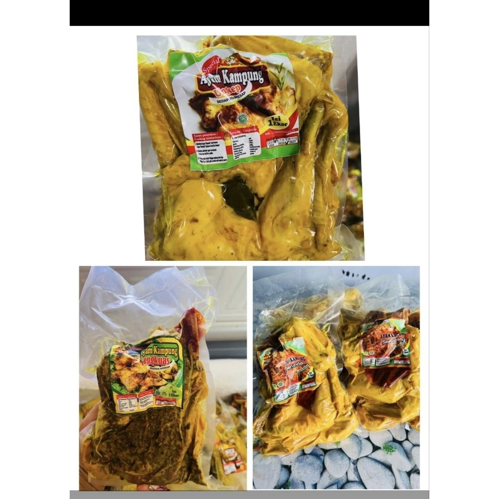 

ayam kampung ungkep