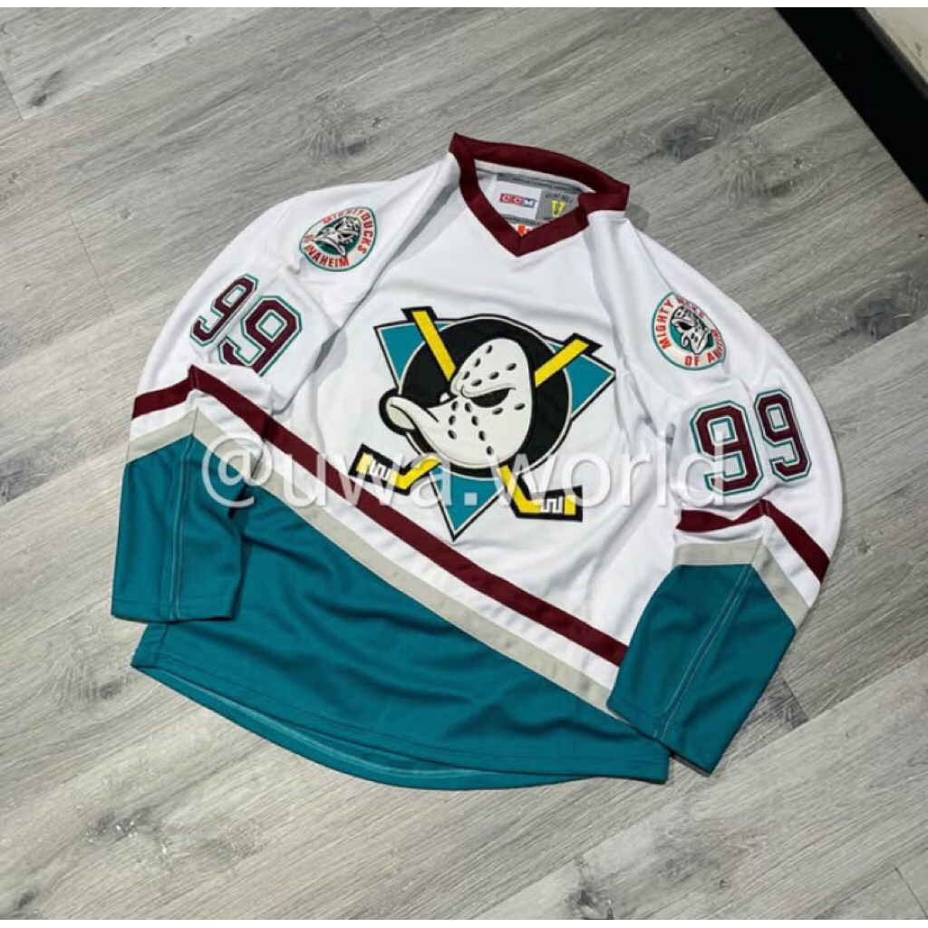 Jersey nhl ccm anaheim mighty duck banks 99