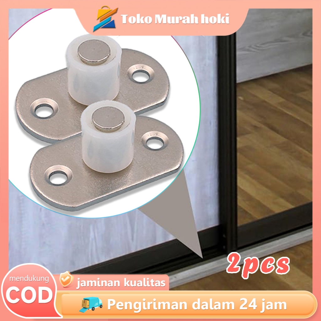 Roda Bawah Rel Pintu Sliding 2pcs Sliding Stopper Penahan Geser Sliding Rel Pintu Geser