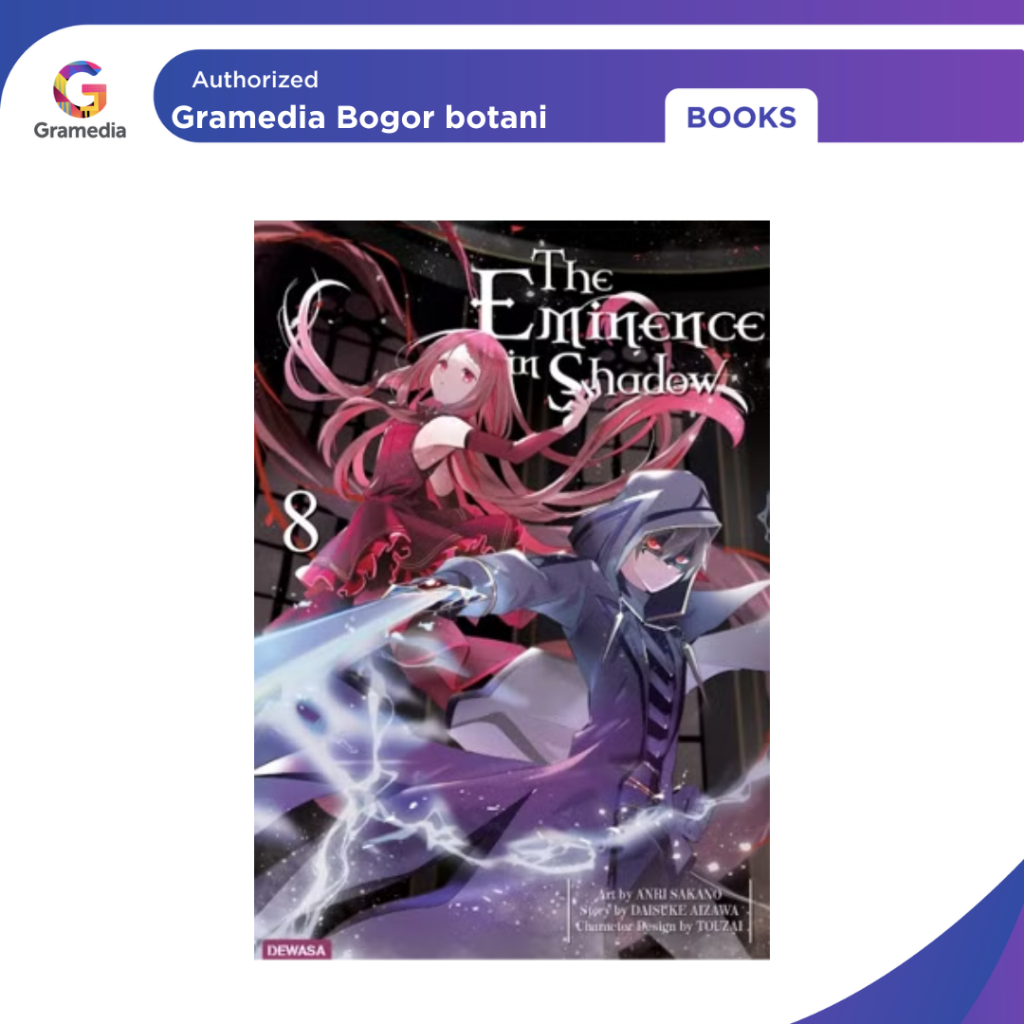 Gramedia Bogor - Komik The Eminence In Shadow 8