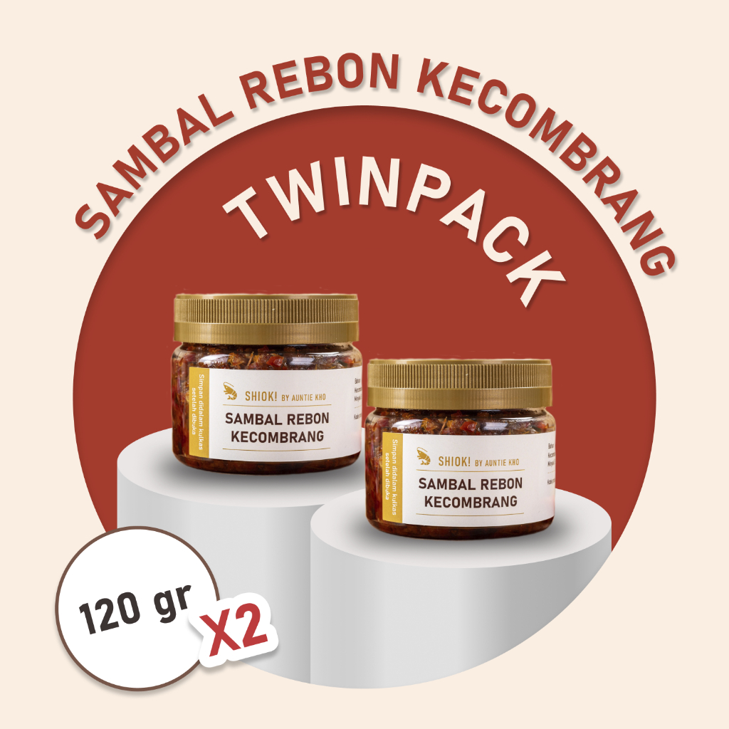 

[Twinpack] Sambal Rebon Kecombrang Premium by Shiok!