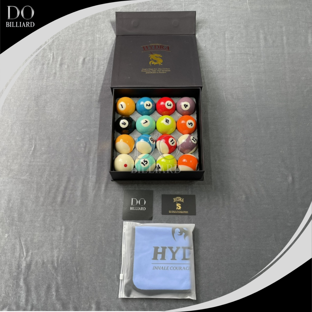 Bola Billiard HYDRA AQUA BALL SET 9 Feet / Set Bola Billiard 9 Feet Hydra Aqua Billiard Ball
