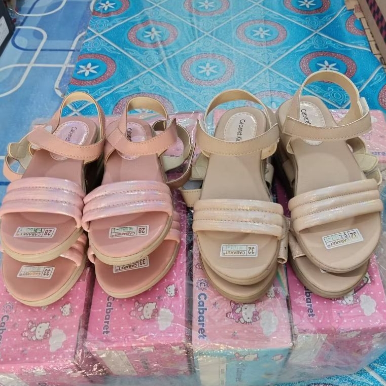 Sandal Cabaret Tali Belakang Anak Terbaru