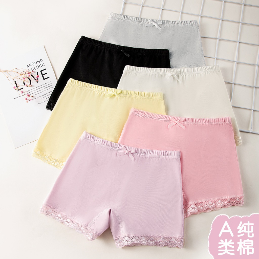 2025 Celana Dalam Boxer Katun Murni Anak Cewek/ Celana Short Anak Remaja M-3XL