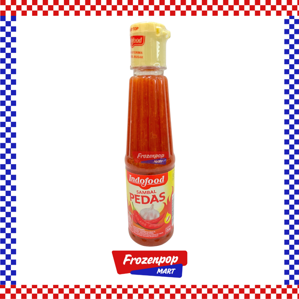 

Indofood Sambal Pedas 135ml / Sambal Pedas Indofood Pet 135ml