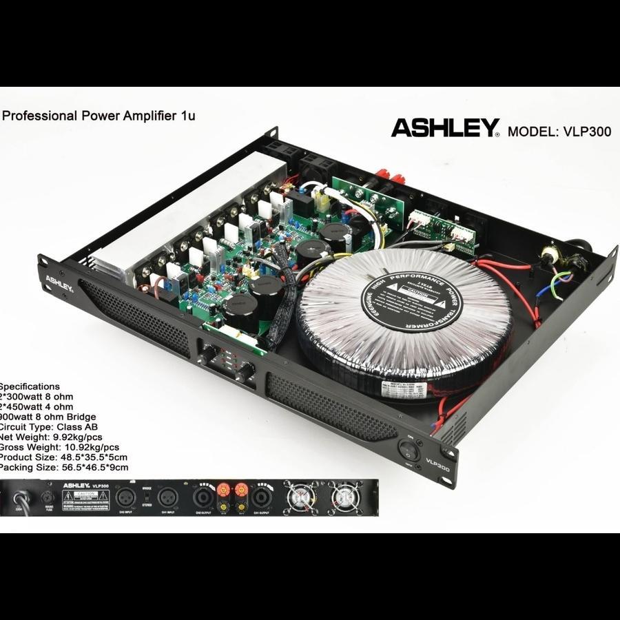 POWER AMPLIFIER ASHLEY VLP300/VLP 300 ORIGINAL power ashley vlp300 class AB original power vlp300 as