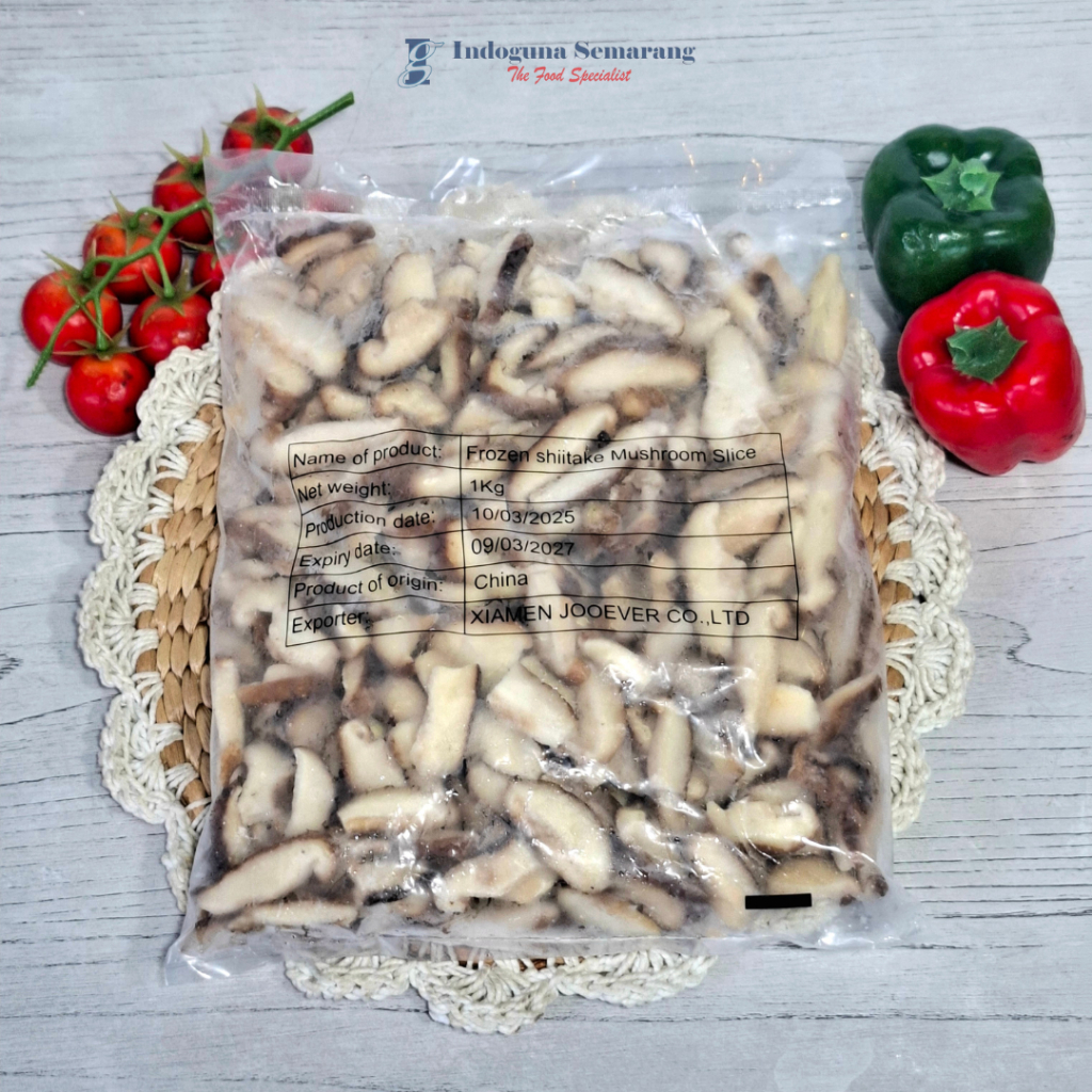 

[Only For Semarang Area] Frz Shitake Mushroom Sliced 1 kg