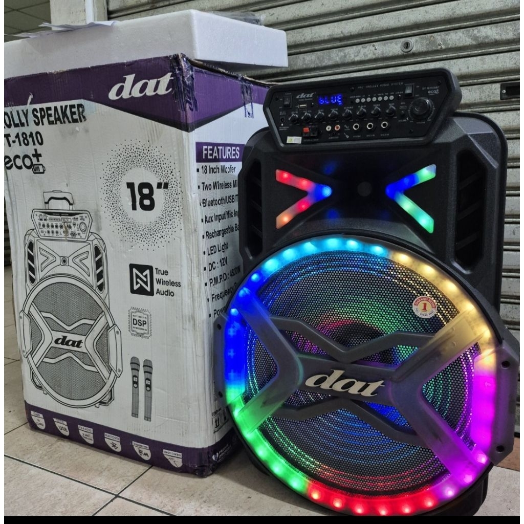 Speaker portable wireless Dat DT 1810 18inch original