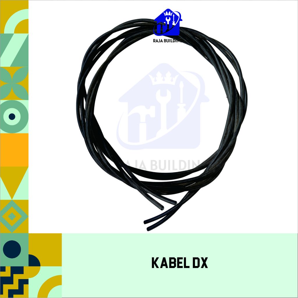 KABEL DX 2X16 / KABEL LISTRIK SERABUT ISI 2 16MM / KABEL INSTALASI LUAR / KABEL PLN 2 X 16 / KABEL T