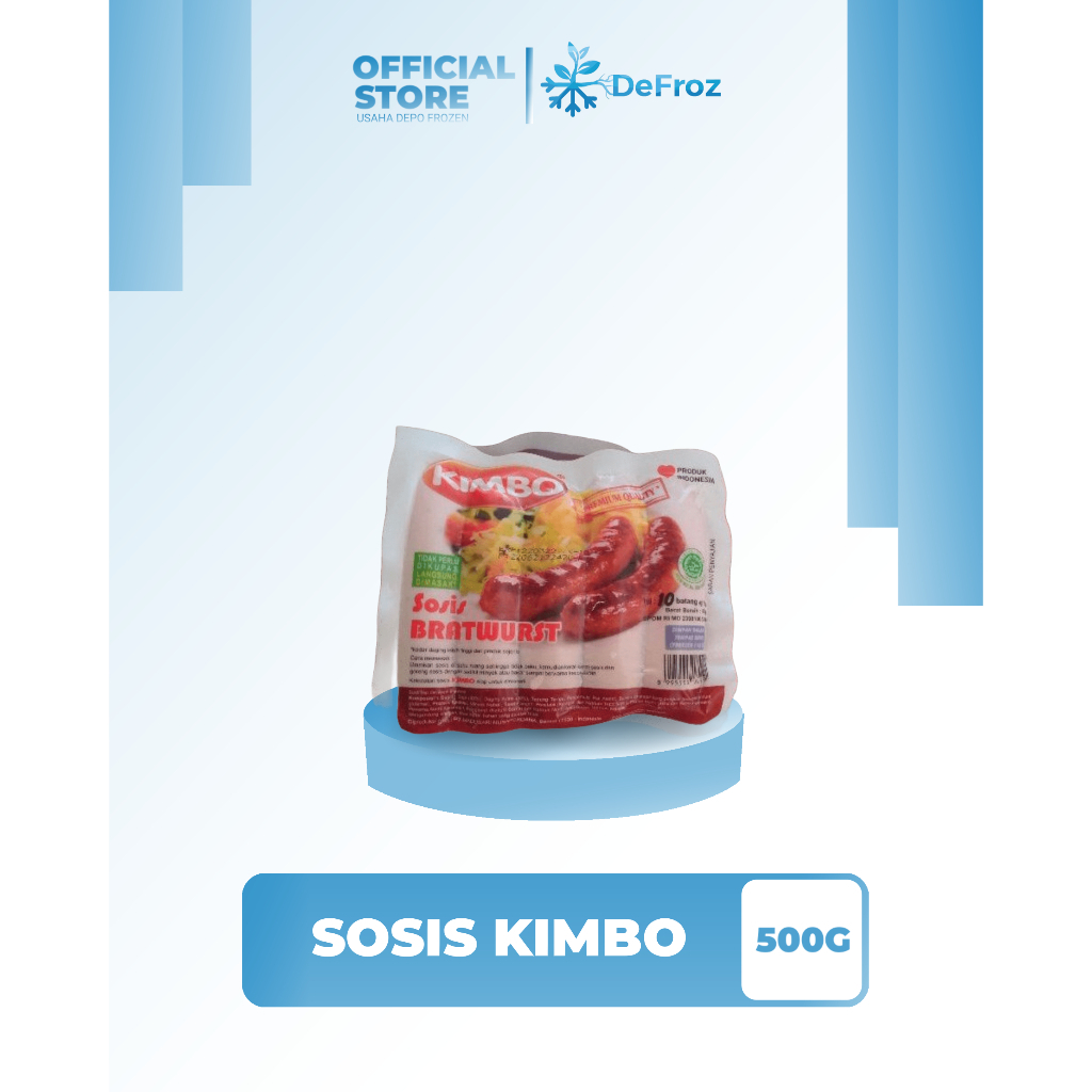 

Sosis Kimbo - Sosis Bratwurst 500g