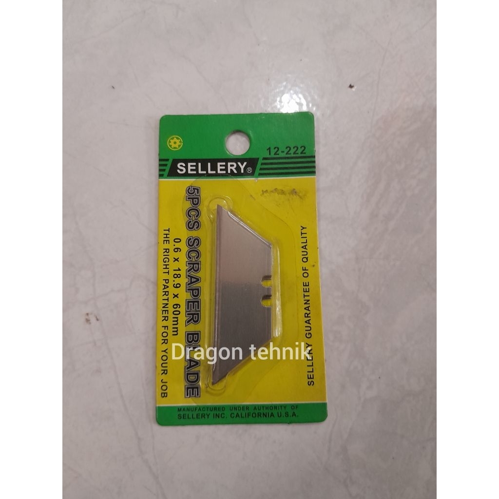 

5PCS SCRAPER BLADE SELLERY 12-222