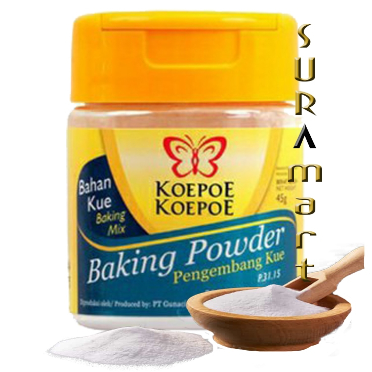 

(45 gr) KOEPOE BAKING POWDER Koepoe Koepoe