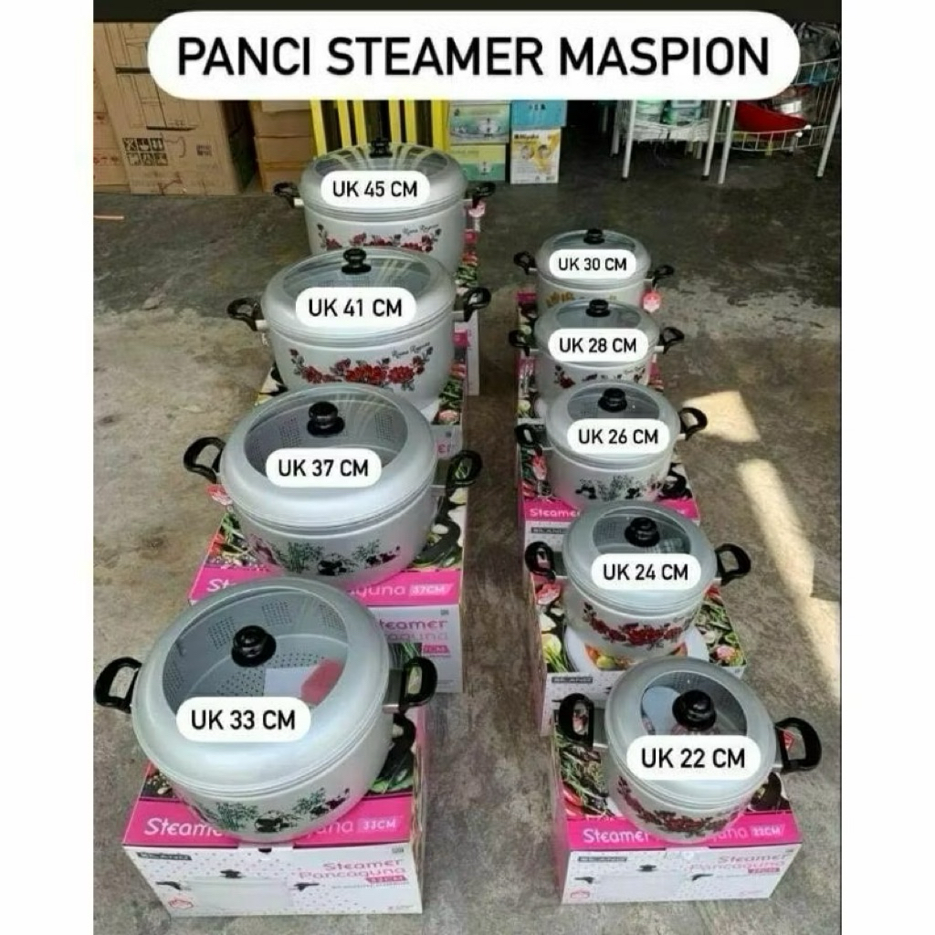Panci Pancaguna - Panci Steamer - Panci Kukus - Panci Dandang Maspion