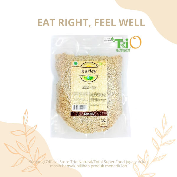 

TRIO NATURAL Barley / Barli / Jelai 900 gram