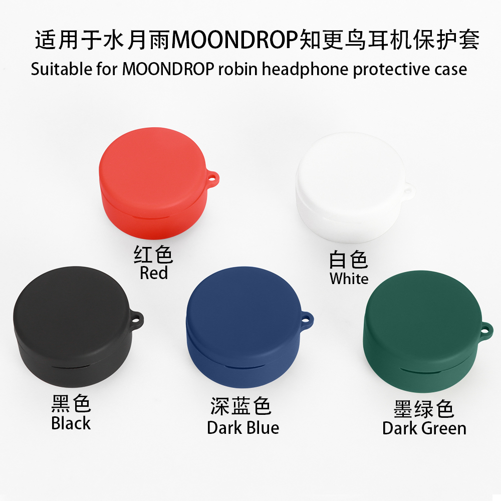 Case Casing Cover Silicone Protective Moondrop RobinTWS Hybrid Dynamic Driver + Planar Driver ANC / 