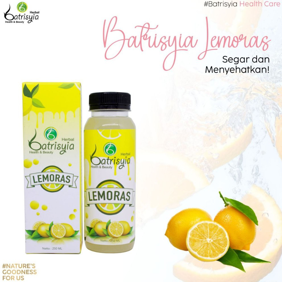 

Batrisyia Lemoras Minuman herbal dari perpaduan lemon segar dan madu alami Exp. 12.2026