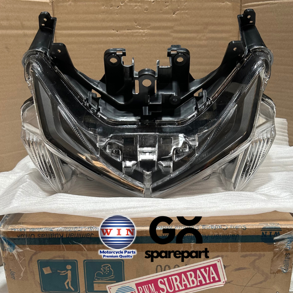 REFLEKTOR YAMAHA AEROX 155 LED | LAMPU DEPAN YAMAHA AEROX 155 LED (WIN)