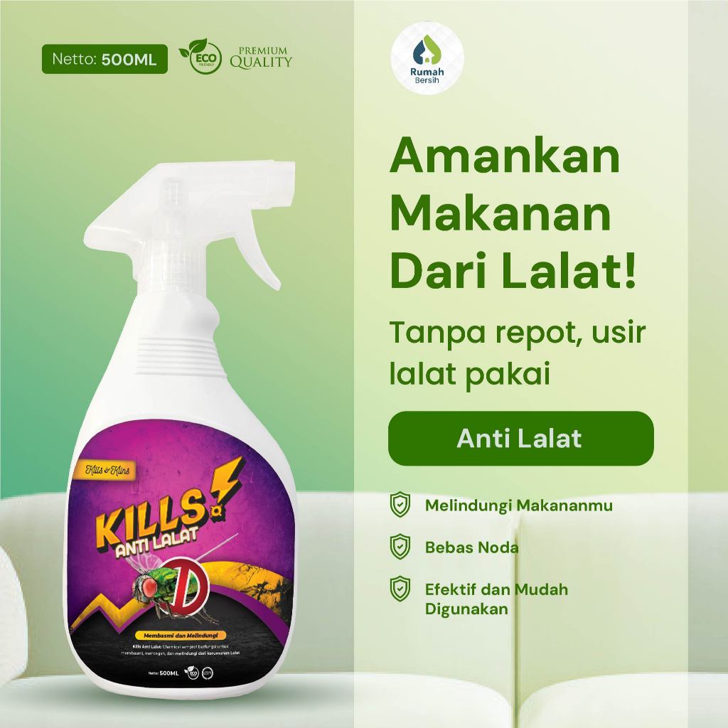 ANTI LALAT / CEGAH LALAT / OBAT ANTI LALAT /CAIRAN USIR SERANGGA LALAT BERGARANSI
