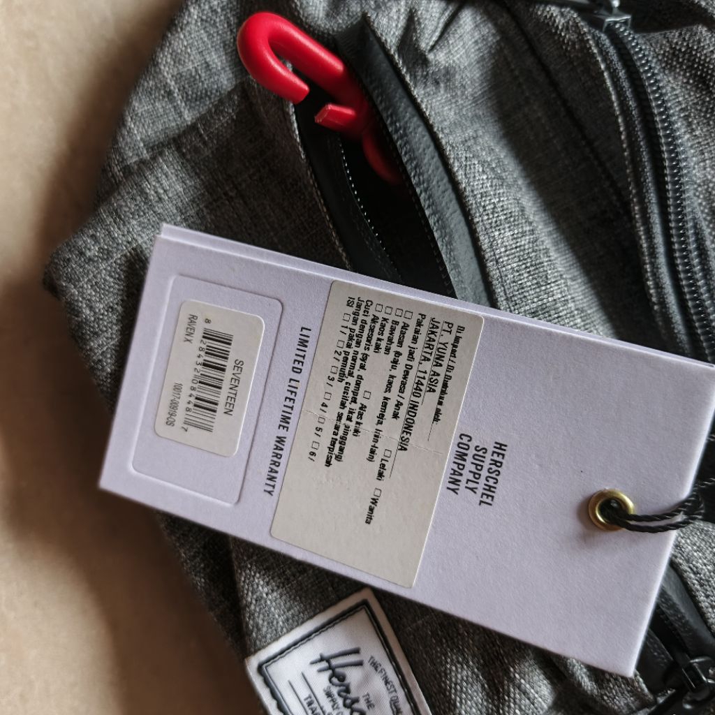 waistbag herschel seventeen Selempang Pria