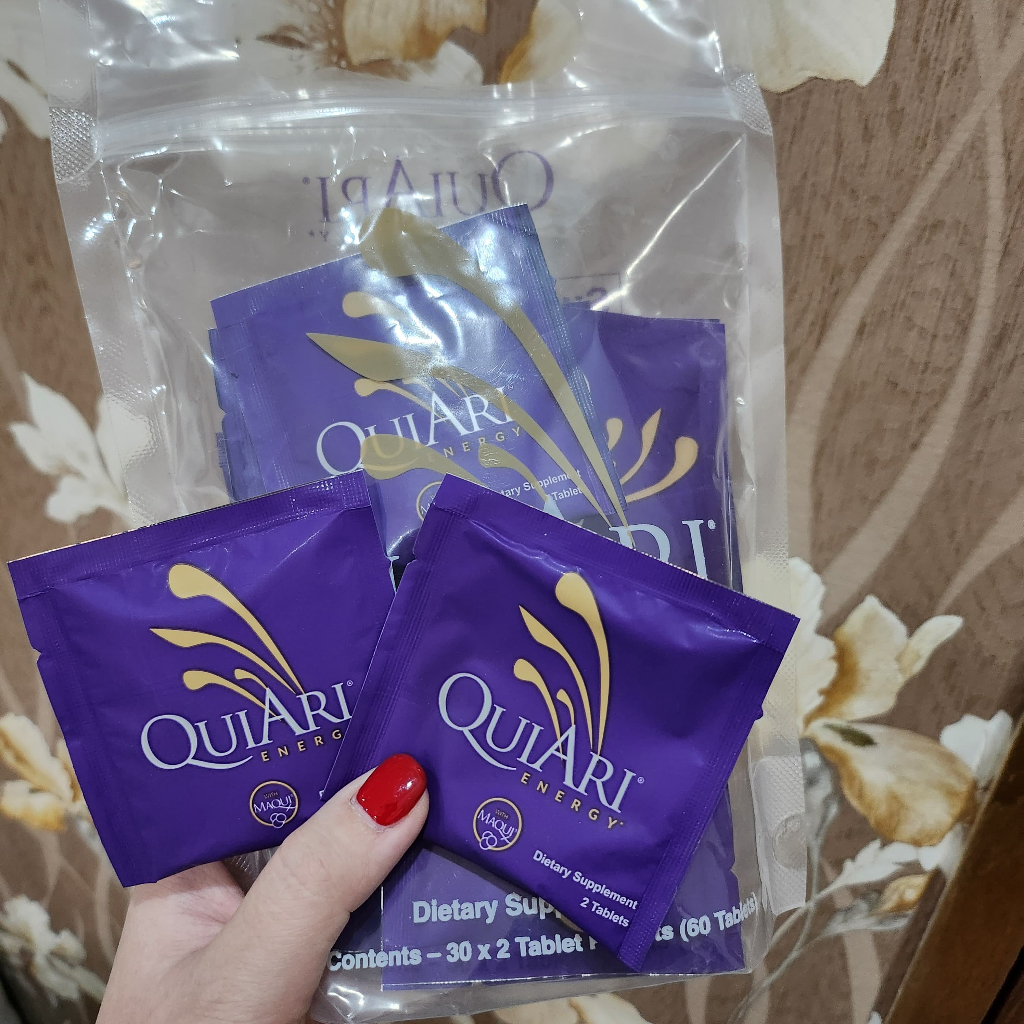 Quiari Pil Energi Maqui Berry sachet isi 2 kapsul