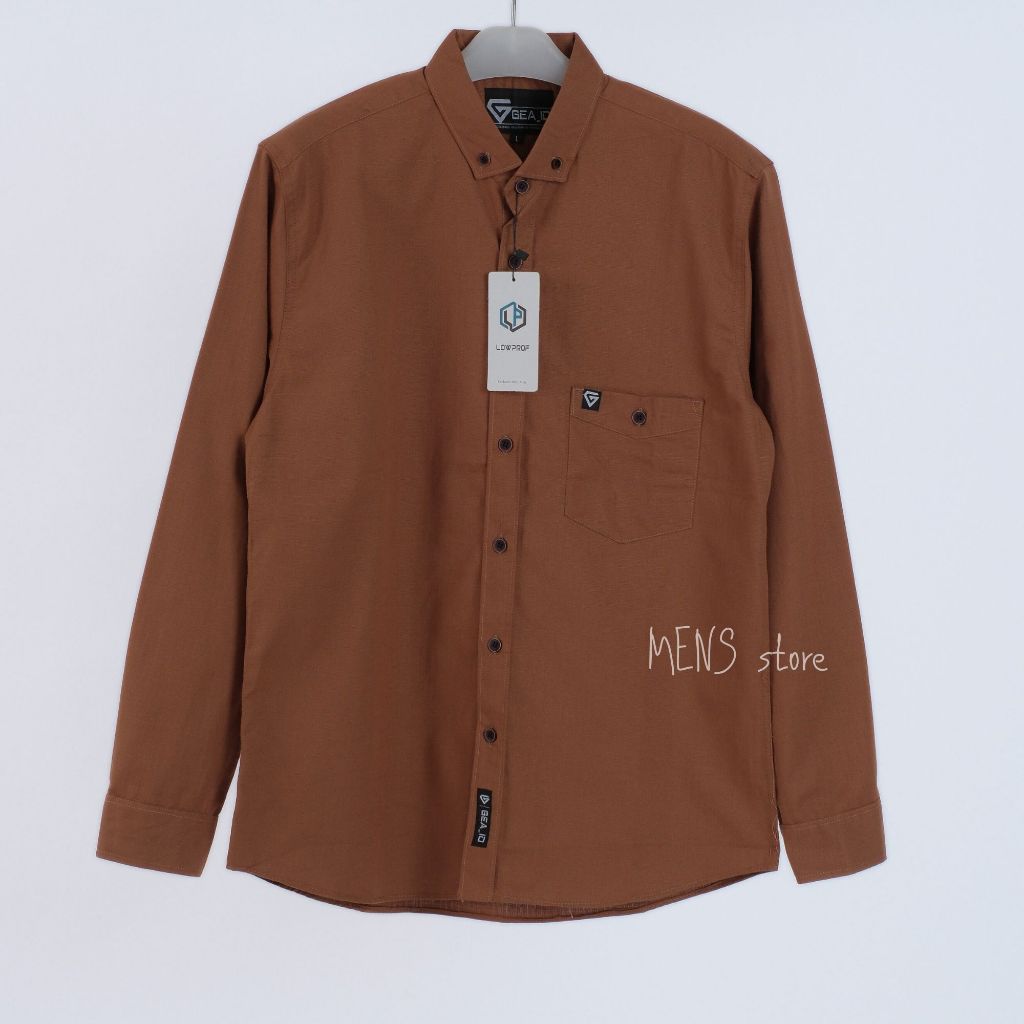 Kemeja Pria Lengan Panjang Shirt Casual