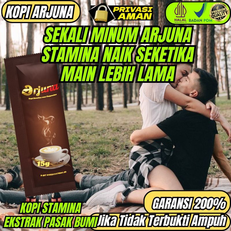 

FLASS PROMO ASIK KOPI ARJUNA 1 SASET KOPI STAMINA TAHAN LAMA KOPI KUAT BPOM EKSTRAK PASAK BUMI