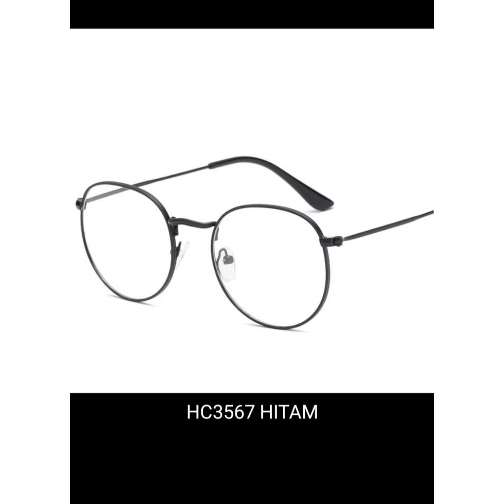 kacamata gagang hitam