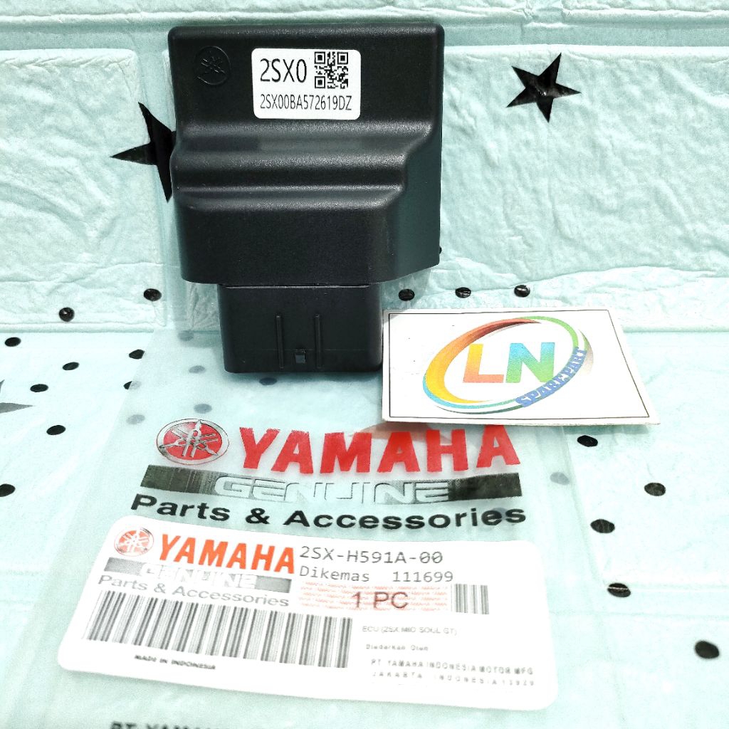 ECU ECM 2SX UNTUK MOTOR YAMAHA MIO SOUL GT 125 BLUE CORE,MIO M3,FINO 125