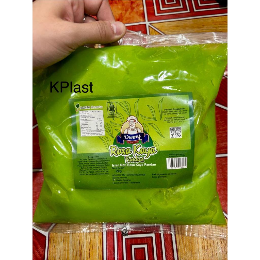 

Isian Roti Rasa Kaya Pandan DONNY 2 kg