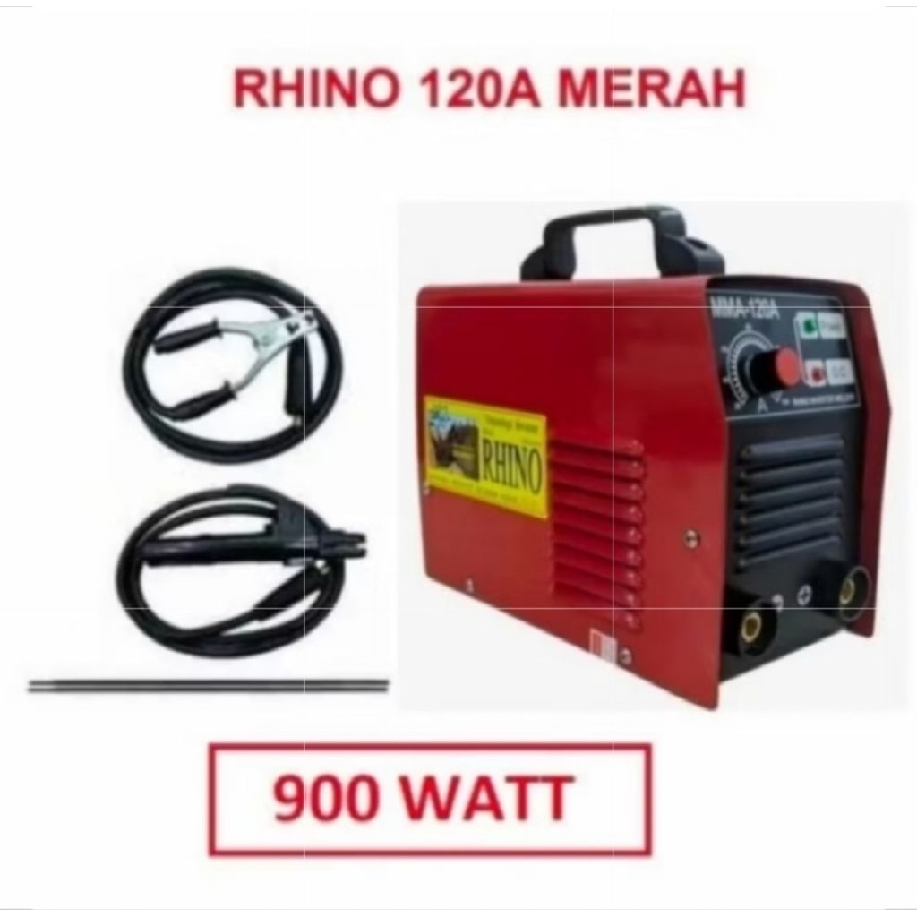 Mesin Las / Travo Las Rhino 900watt Inverter MMA 120