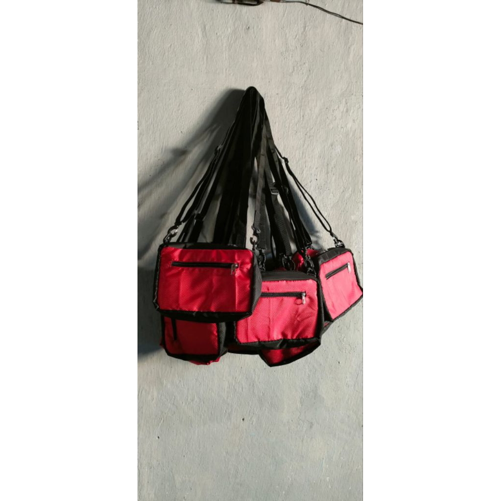 TAS SLINGBAG KECIL SAMPING PRIA WANITA TEBAL ANTI AIR