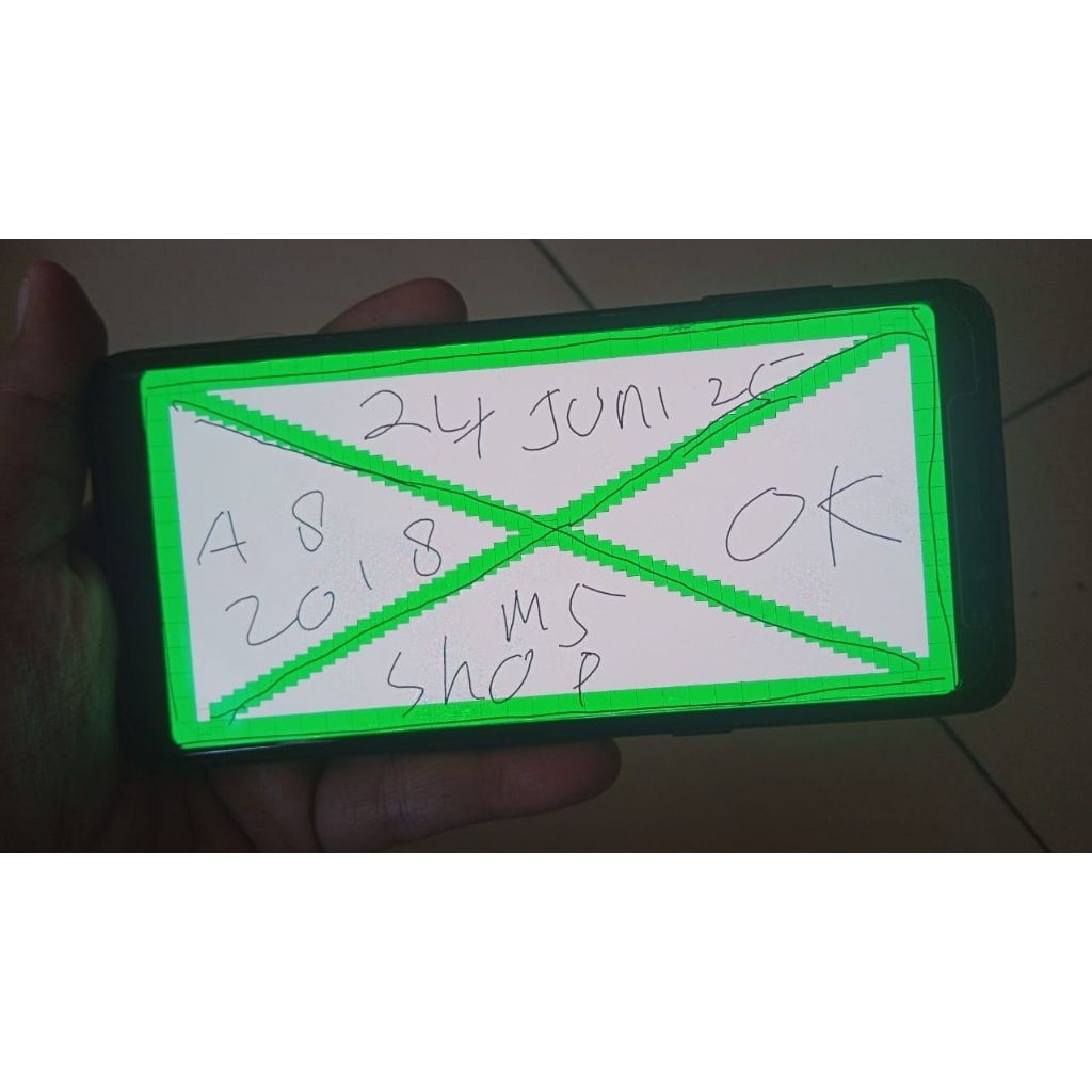 LCD Samsung A8 2018 (SM A530) Ori Copotan Normal