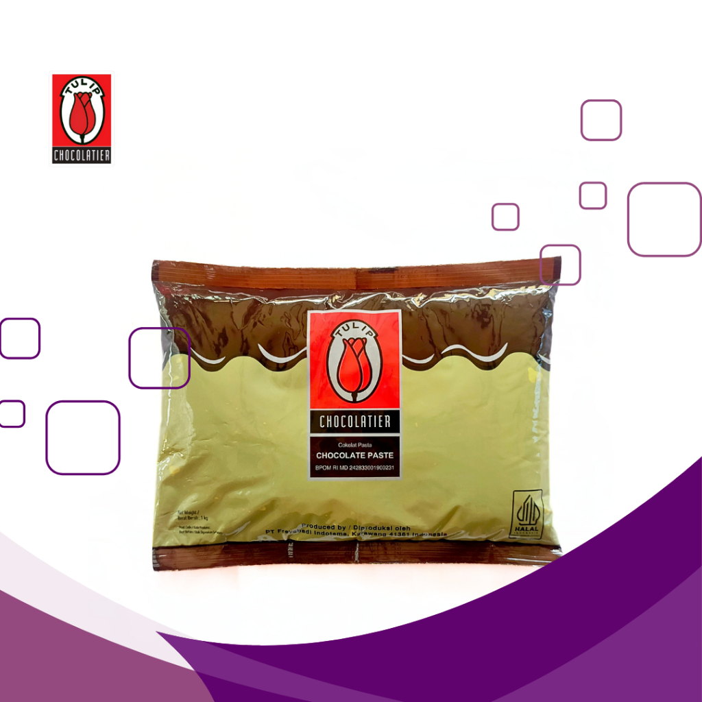 

Tulip Chocolatier Chocolate Paste - Cokelat Pasta 1 Kg
