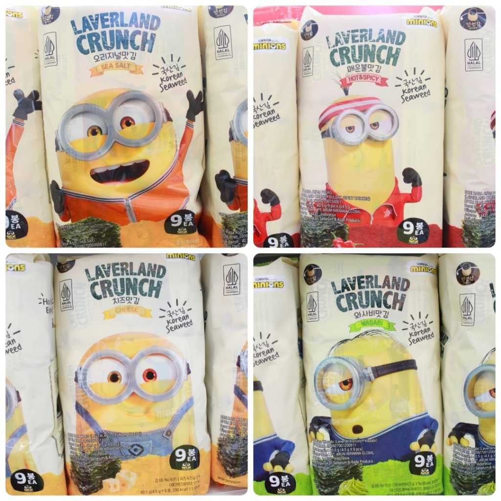 

MANJUN NORI || LAVERLAND CRUNCH (MINIONS EDITION)