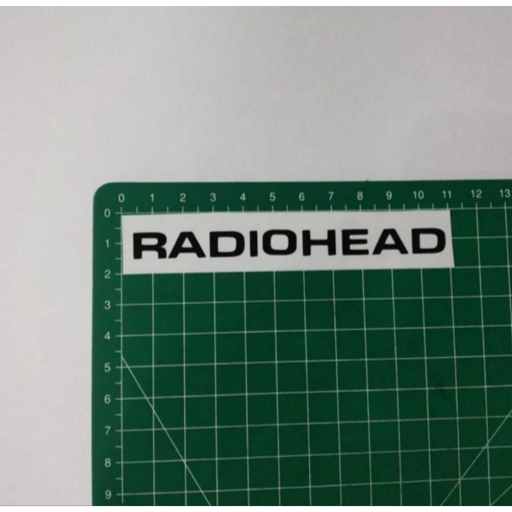 

stiker cutting radiohead